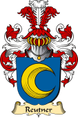 v.23 Coat of Family Arms from Germany for Reutner