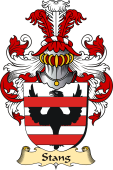 v.23 Coat of Family Arms from Germany for Stang