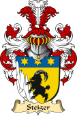 v.23 Coat of Family Arms from Germany for Steiger