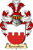 v.23 Coat of Family Arms from Germany for Reventlow