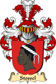 v.23 Coat of Family Arms from Germany for Stossel