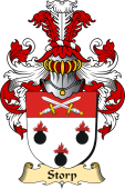v.23 Coat of Family Arms from Germany for Storp