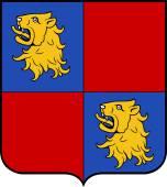 French Family Shield for Lalane