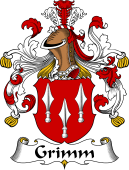German Wappen Coat of Arms for Grimm