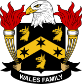American Coat of Arms for Wales