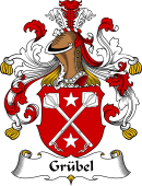 German Wappen Coat of Arms for Grübel