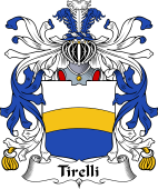 Italian Coat of Arms for Tirelli
