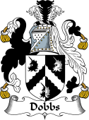 English Coat of Arms for Dobbs or Dobbes