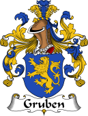 German Wappen Coat of Arms for Gruben
