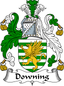 English Coat of Arms for Downing