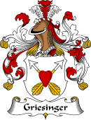 German Wappen Coat of Arms for Griesinger