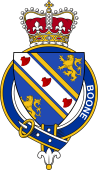Families of Britain Coat of Arms Badge for: Boone or Boon (England)