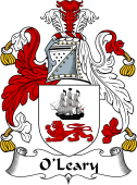 Irish Coat of Arms for O'Leary
