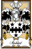 Scottish Coat of Arms Bookplate for Stoddart (Edinburgh)