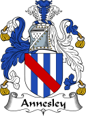 English Coat of Arms for Annesley