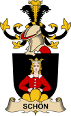 Republic of Austria Coat of Arms for Schön