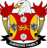 American Coat of Arms for Dawkins