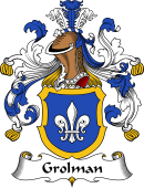 German Wappen Coat of Arms for Grolman