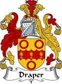 English Coat of Arms for Draper