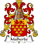 Coat of Arms from France for Malherbe