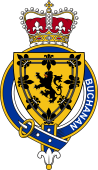 Families of Britain Coat of Arms Badge for: Buchanan (Scotland)