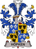 Swedish Coat of Arms for Höpken