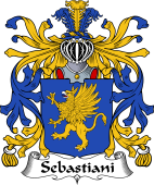 Italian Coat of Arms for Sebastiani