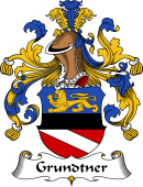 German Wappen Coat of Arms for Grundtner