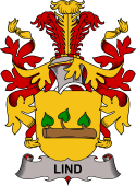 Swedish Coat of Arms for Lind