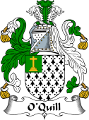 Irish Coat of Arms for O'Quill