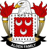 American Coat of Arms for Alden