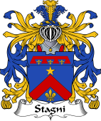 Italian Coat of Arms for Stagni