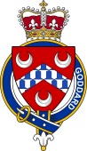 British Garter Coat of Arms for Goddard (England)
