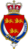Families of Britain Coat of Arms Badge for: Bryan (Ireland)