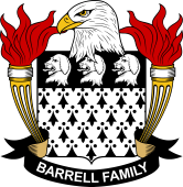 American Coat of Arms for Barrell
