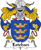 Spanish Coat of Arms for Esteban