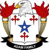 American Coat of Arms for Adam