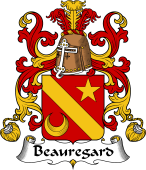 Coat of Arms from France for Beauregard