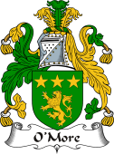 Irish Coat of Arms for O'More or Moore
