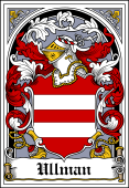 German Wappen Coat of Arms Bookplate for Ullman