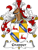 German Wappen Coat of Arms for Gropper