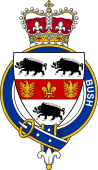 Families of Britain Coat of Arms Badge for: Bush or Bushe (England)