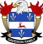 American Coat of Arms for Davidson