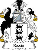 English Coat of Arms for Keats