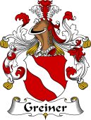 German Wappen Coat of Arms for Greiner
