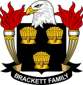 American Coat of Arms for Brackett