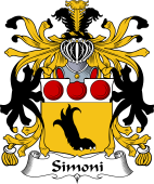 Italian Coat of Arms for Simoni