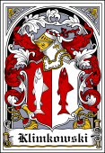 Polish Coat of Arms Bookplate for Klimkowski