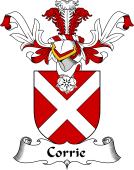 Coat of Arms from Scotland for Corrie or Corry