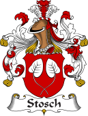 German Wappen Coat of Arms for Stosch